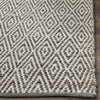 Safavieh Montauk MTK414 Ivory/Dark Grey Area Rug Detail