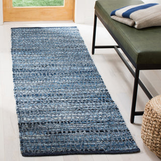 Safavieh Montauk MTK416 Blue Area Rug Room Scene