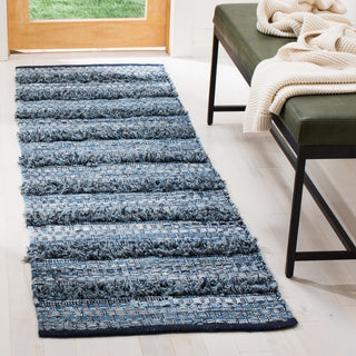 Safavieh Montauk MTK417 Blue Area Rug Room Scene