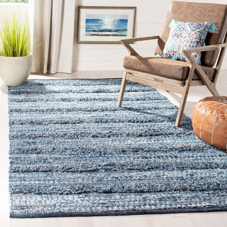 Safavieh Montauk MTK417 Blue Area Rug Room Scene