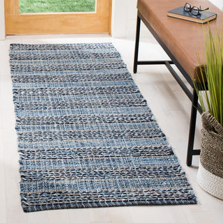 Safavieh Montauk MTK418 Blue Area Rug Room Scene