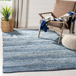 Safavieh Montauk MTK419 Blue Area Rug Room Scene