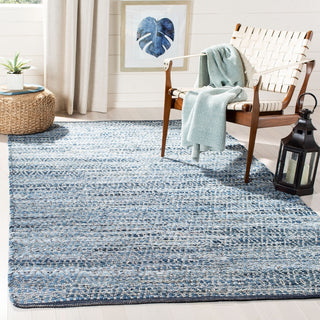 Safavieh Montauk MTK424 Blue Area Rug Room Scene