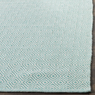 Safavieh Montauk MTK515 Ivory/Aqua Area Rug Detail