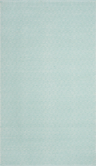 Safavieh Montauk MTK515 Ivory/Aqua Area Rug 5' X 8'