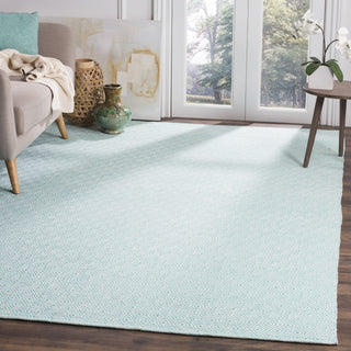 Safavieh Montauk MTK515 Ivory/Aqua Area Rug Room Scene