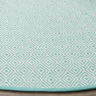 Safavieh Montauk MTK515 Ivory/Aqua Area Rug Detail