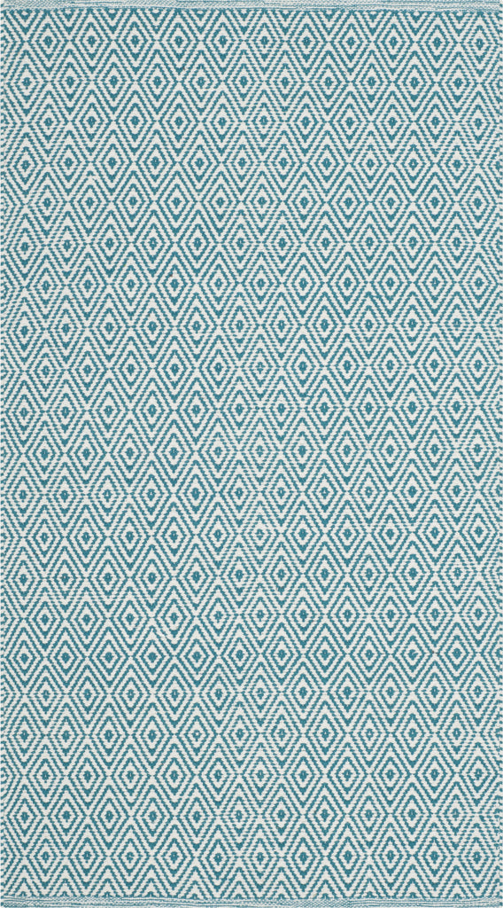 Safavieh Montauk MTK515 Ivory/Turquoise Area Rug main image