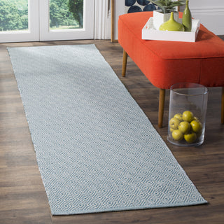 Safavieh Montauk MTK515 Ivory/Light Blue Area Rug Room Scene