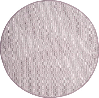 Safavieh Montauk MTK515 Ivory/Purple Area Rug 6' Round