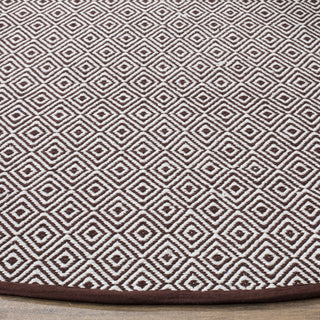 Safavieh Montauk MTK515 Ivory/Chocolate Area Rug Detail