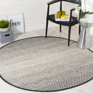 Safavieh Montauk MTK601 Black/Ivory Area Rug Room Scene