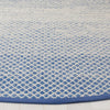 Safavieh Montauk MTK601 Blue/Ivory Area Rug Detail