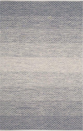 Safavieh Montauk MTK601 Navy/Ivory Area Rug 5' X 8'