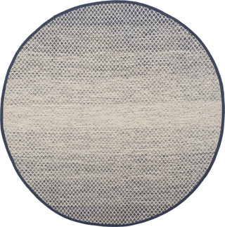 Safavieh Montauk MTK601 Navy/Ivory Area Rug 6' Round