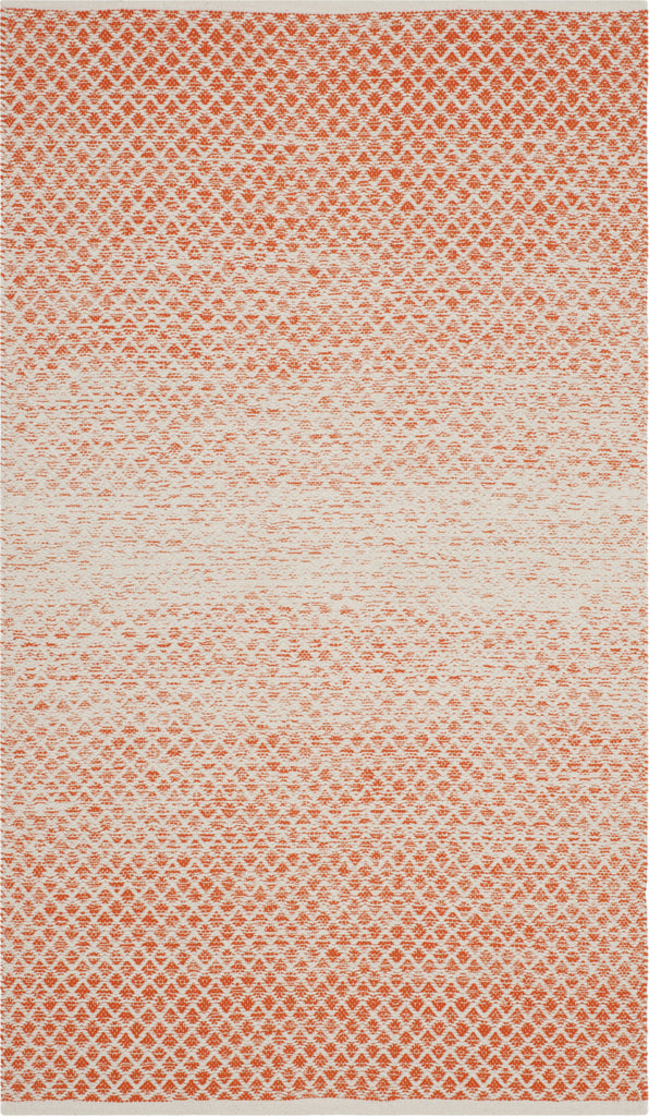 Safavieh Montauk MTK601 Orange/Ivory Area Rug main image