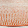 Safavieh Montauk MTK601 Orange/Ivory Area Rug Detail