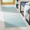Safavieh Montauk MTK601 Turquoise/Ivory Area Rug Room Scene Feature