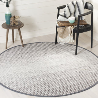 Safavieh Montauk MTK601 Light Grey/Ivory Area Rug Room Scene