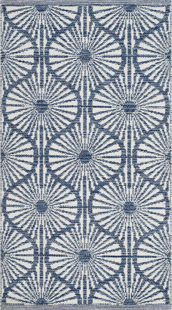 Safavieh Montauk MTK606 Navy/Ivory Area Rug 2' 3'' X 3' 9''