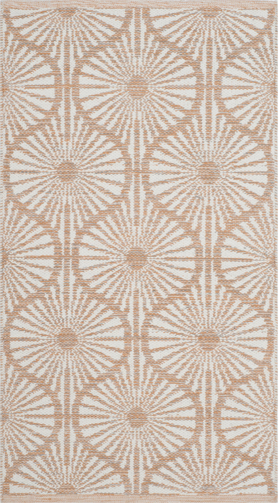 Safavieh Montauk MTK606 Orange/Ivory Area Rug 2' 3'' X 3' 9''