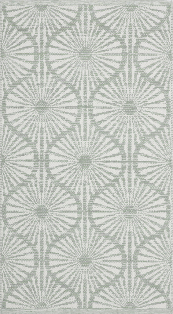 Safavieh Montauk MTK606 Light Green/Ivory Area Rug 2' 3'' X 3' 9''