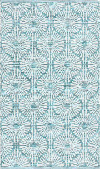 Safavieh Montauk MTK606 Aqua/Ivory Area Rug main image