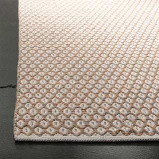 Safavieh Montauk MTK608 Orange/Ivory Area Rug Detail