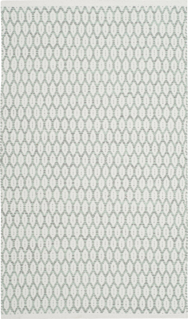 Safavieh Montauk MTK608 Light Green/Ivory Area Rug 2' 3'' X 3' 9''