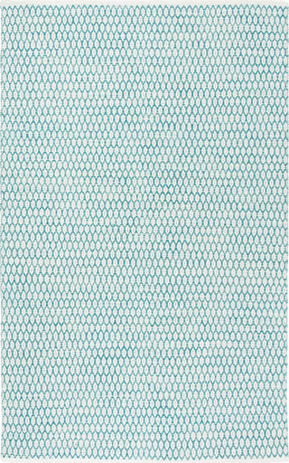 Safavieh Montauk MTK608 Aqua/Ivory Area Rug 5' X 8'