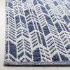 Safavieh Montauk MTK609 Navy/Ivory Area Rug Detail