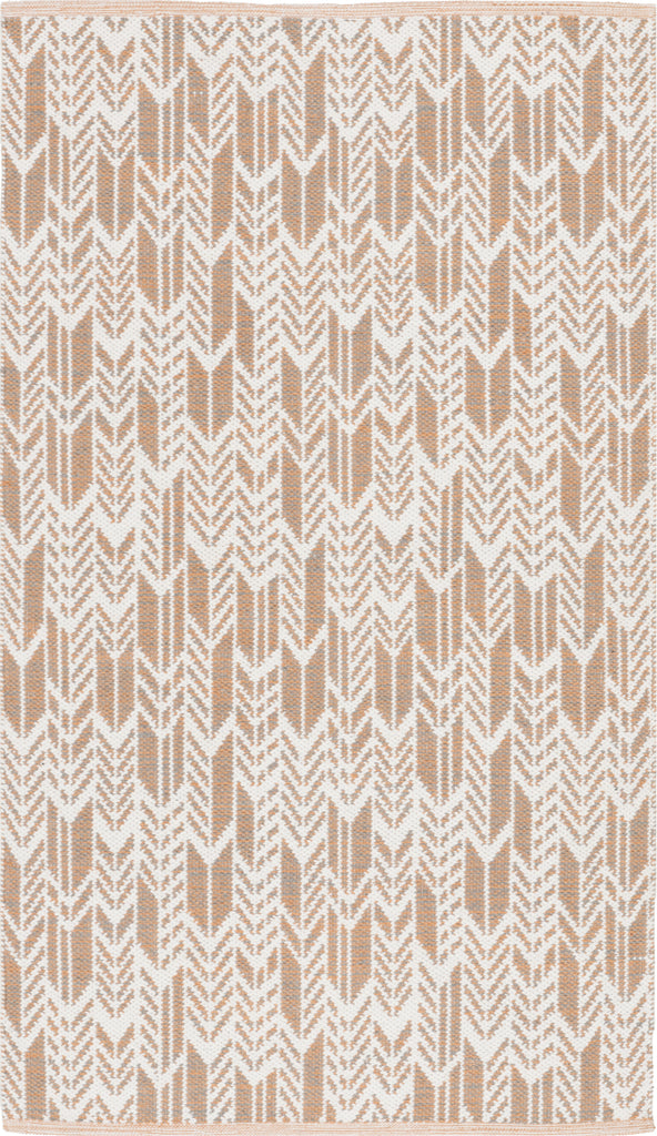 Safavieh Montauk MTK609 Orange/Ivory Area Rug main image