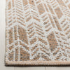 Safavieh Montauk MTK609 Orange/Ivory Area Rug Detail