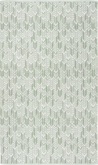 Safavieh Montauk MTK609 Light Green/Ivory Area Rug 5' X 8'