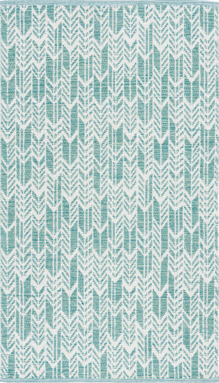 Safavieh Montauk MTK609 Aqua/Ivory Area Rug main image