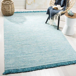 Safavieh Montauk MTK610 Turquoise Area Rug Room Scene