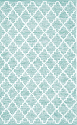 Safavieh Montauk MTK611 Mint/Ivory Area Rug 5' X 8'