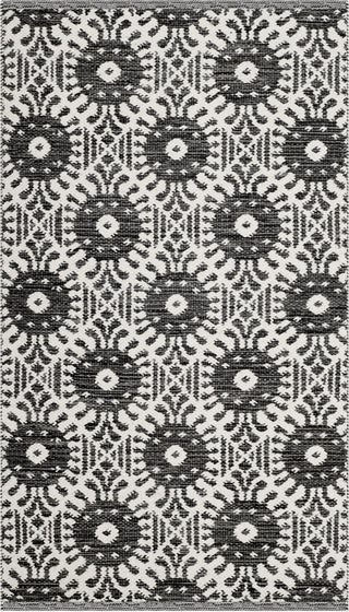 Safavieh Montauk MTK612 Black/Ivory Area Rug 2' 3'' X 3' 9''