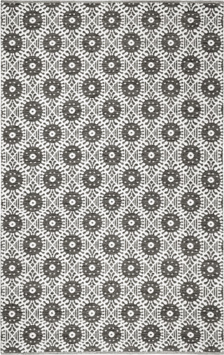 Safavieh Montauk MTK612 Black/Ivory Area Rug 5' X 8'