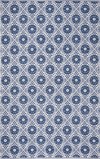 Safavieh Montauk MTK612 Navy/Ivory Area Rug 5' X 8'