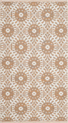 Safavieh Montauk MTK612 Orange/Ivory Area Rug 2' 3'' X 3' 9''