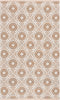 Safavieh Montauk MTK612 Orange/Ivory Area Rug main image