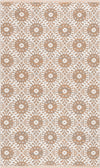 Safavieh Montauk MTK612 Orange/Ivory Area Rug main image