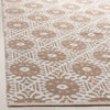 Safavieh Montauk MTK612 Orange/Ivory Area Rug Detail