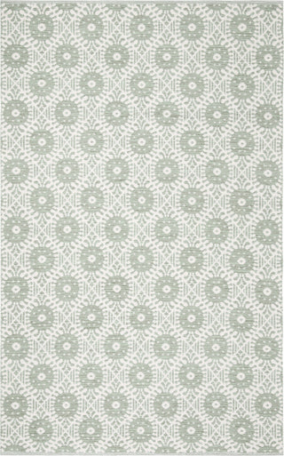 Safavieh Montauk MTK612 Light Green/Ivory Area Rug 5' X 8'