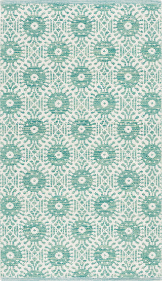 Safavieh Montauk MTK612 Aqua/Ivory Area Rug main image