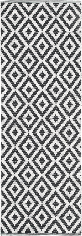 Safavieh Montauk MTK613 Black/Ivory Area Rug 2' 3'' X 7'