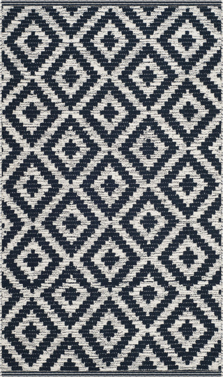 Safavieh Montauk MTK613 Navy/Ivory Area Rug 2' 3'' X 3' 9''