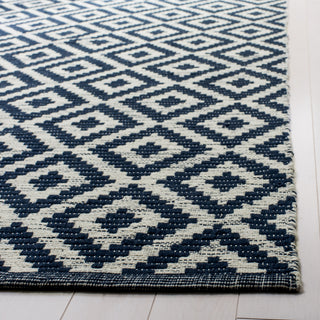 Safavieh Montauk MTK613 Navy/Ivory Area Rug Detail