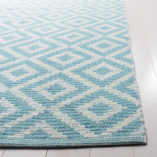 Safavieh Montauk MTK613 Light Blue/Ivory Area Rug Detail